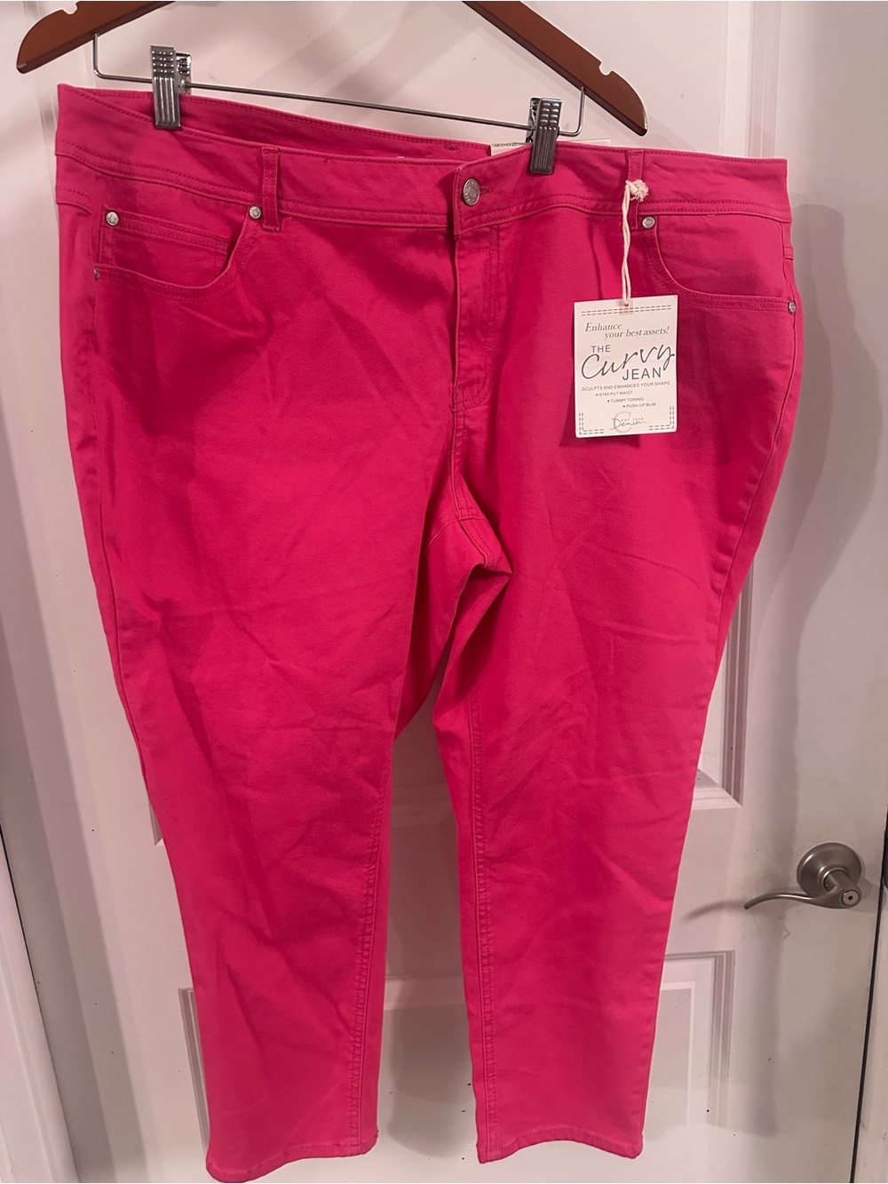 The Curvy Jean High-Rise Pink Women’s Jeans